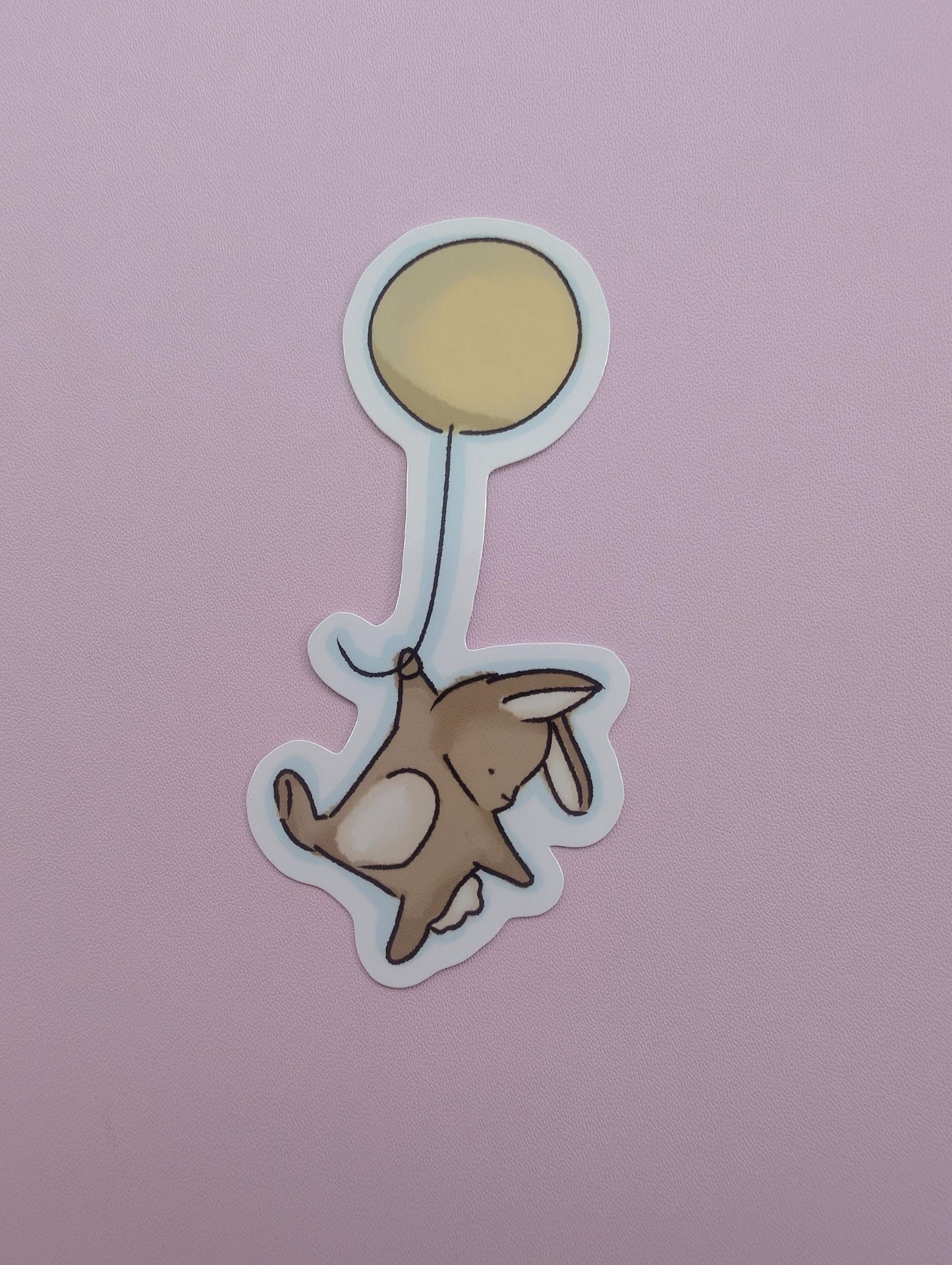 Bunny Rabbit Balloon Sticker