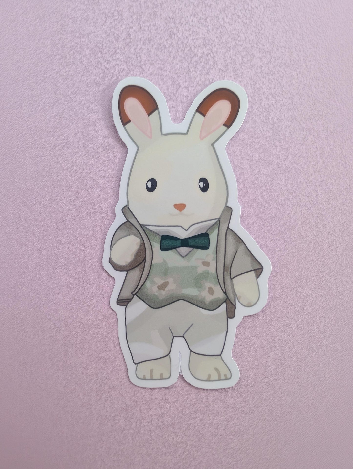 Bunny Wedding Bride And Groom Sticker