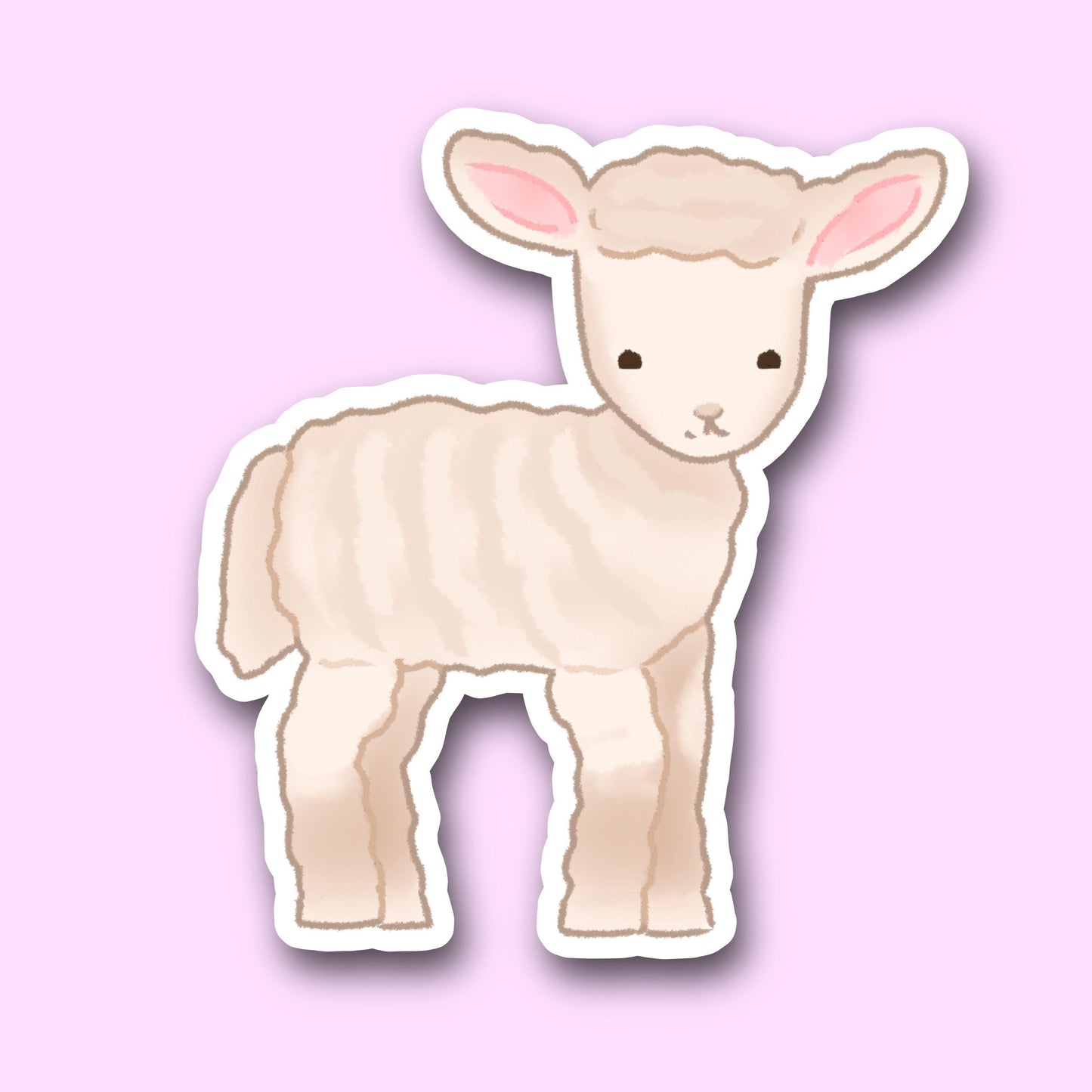 Cute Lamb Sticker