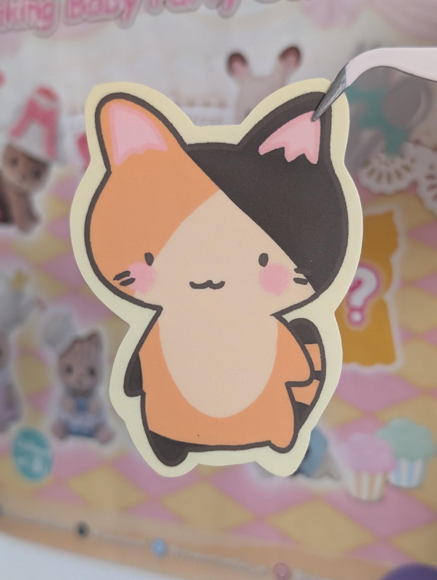 Cat Stickers - Tuxedo, Tabby, Ginger, Calico, White, Grey, Black, Alien Cat