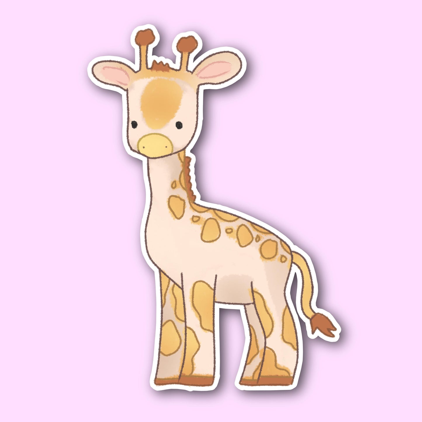 Cute Giraffe Sticker