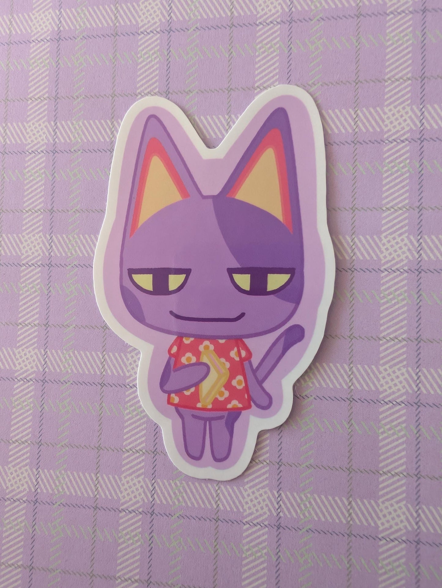 Cats Bob And Lolly Villager Sticker