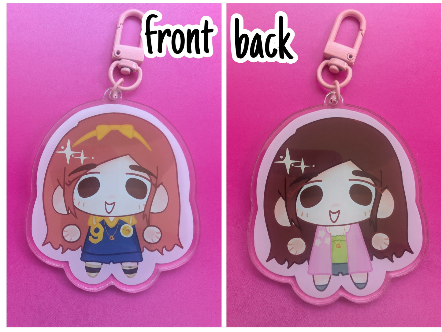 Yellowjackets Character Stickers & Key chains - Shauna, Jackie, Lottie, Natalie, Mari, Misty, Taissa, Van