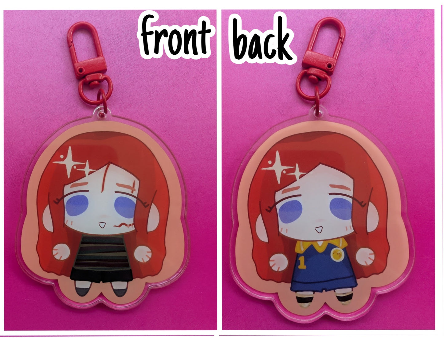 Yellowjackets Character Stickers & Key chains - Shauna, Jackie, Lottie, Natalie, Mari, Misty, Taissa, Van