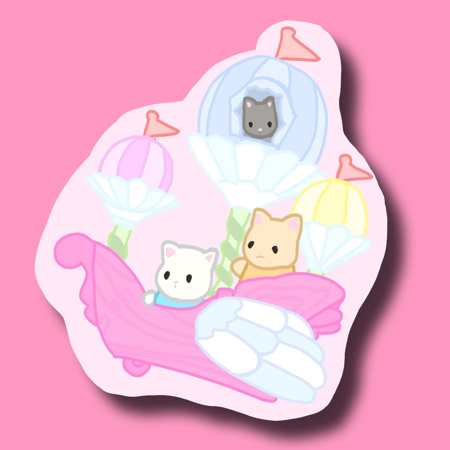 Baby Airship Sticker