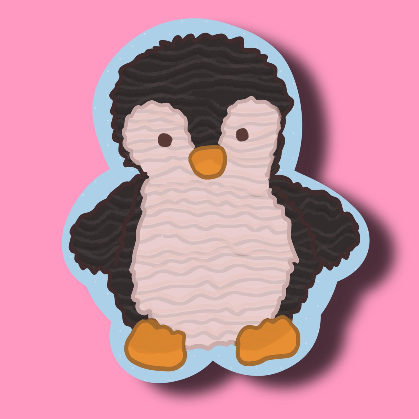 jelly plush stickers