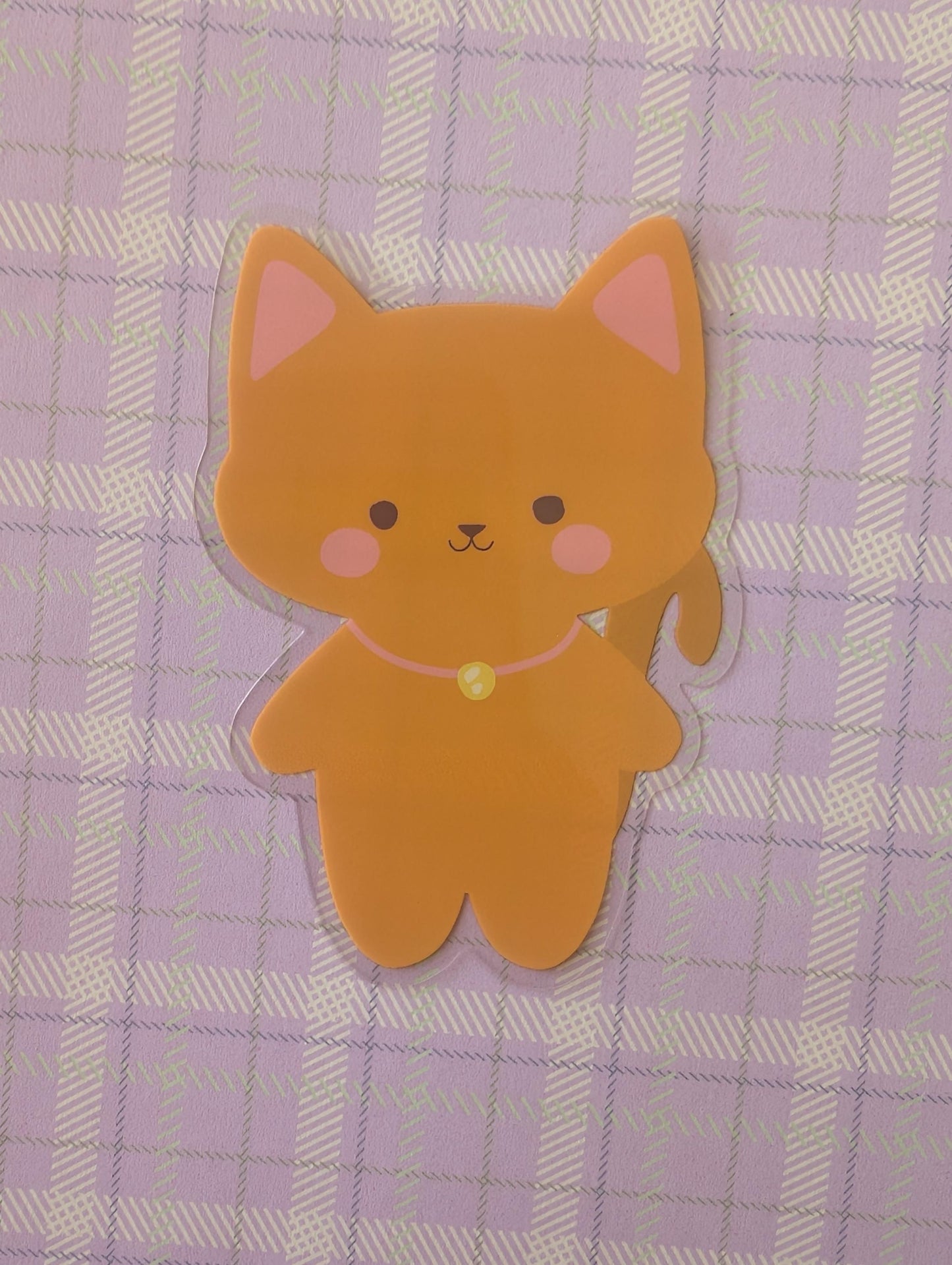 Woodsy Sticker Sheet, Puppy, Cat, Bear Characters
